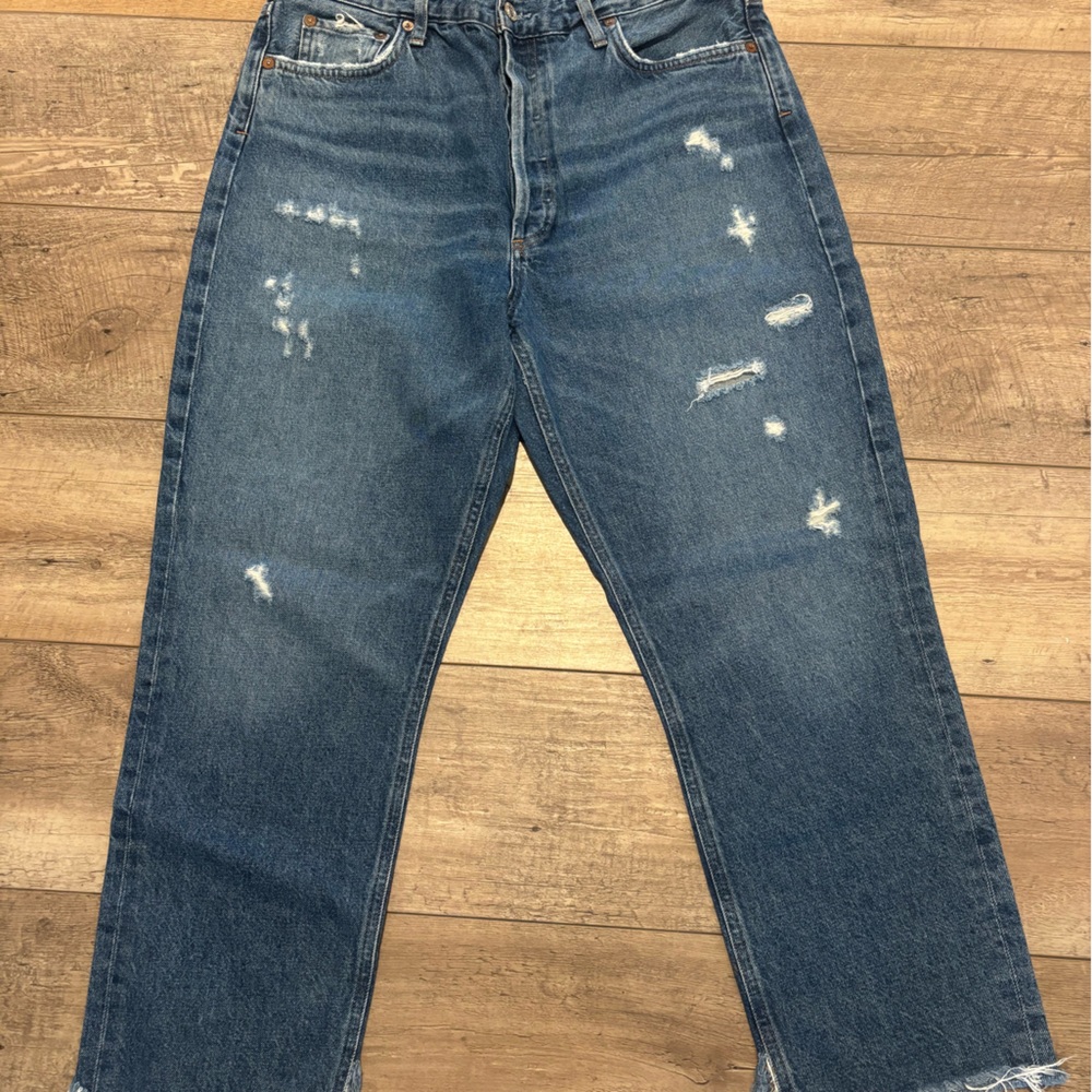 Agolde Feel Good Denim Jeans - Blue